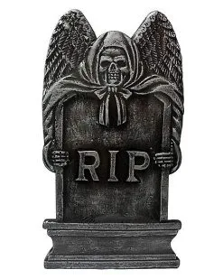 16 Inch Bronze RIP Tombstone