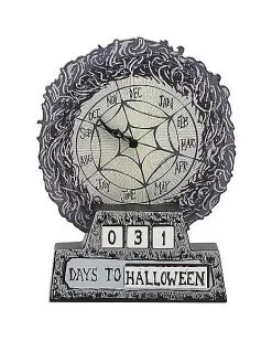Wood Block X-Mas And Halloween Countdown - The Nightmare Before Christ