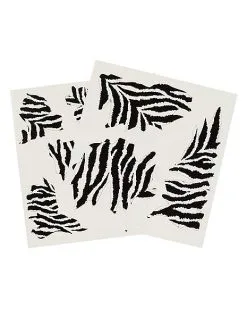Zebra Temporary Tattoos