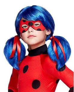 Kids Ladybug Wig - Miraculous: Tales Of Ladybug & Cat Noir