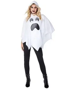 Adult Ghost Poncho