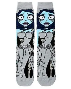 360 Corpse Bride Crew Socks