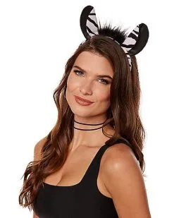 Zebra Ear Headband