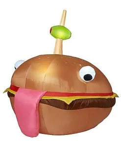 8 Ft. Durrr Burger Inflatable Decoration - Fortnite