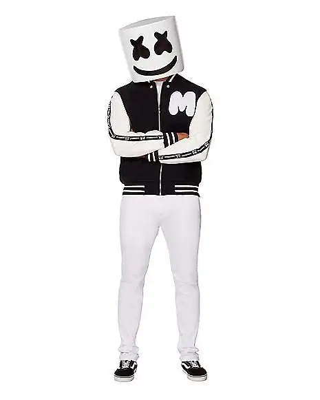 Adult Marshmello Jacket 2 Adult Marshmello Jacket - Image 2